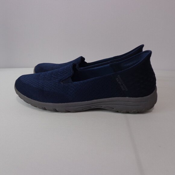 Skechers Slip Ins Reggae Fest 2.0 Guiding Light Women Size 10 Navy Shoes 158698 - Picture 1 of 6